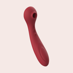 Vibrador Texturizado Com Sugador de Clitóris