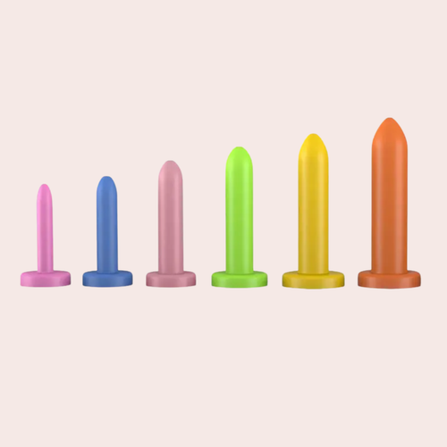 Kit  Colorido de Dilatadores Vaginais