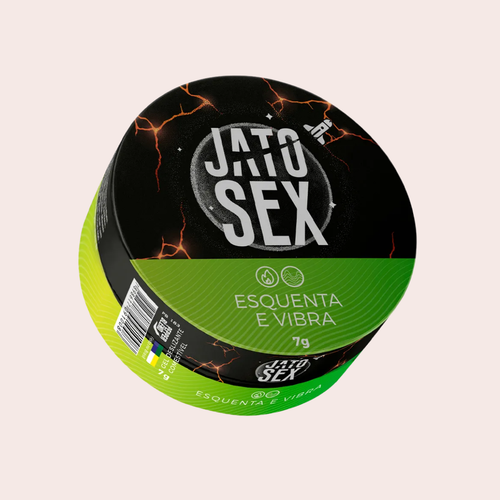 Gel Comestível Jato Sex Esquenta e Vibra 7g