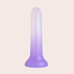 Dildo com Ventosa Go Play Star Lilás