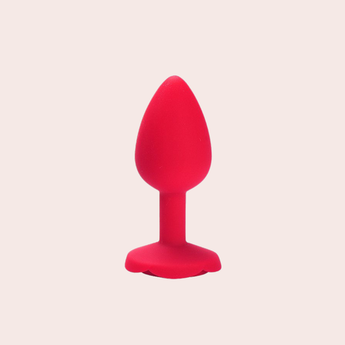 Plug Anal em formato de Rosa