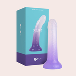 Dildo com Ventosa Go Play Star Lilás