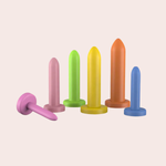 Kit  Colorido de Dilatadores Vaginais