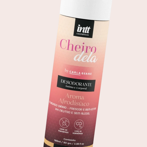Cheiro Dela by Carla Geane Desodorante Íntimo e Corporal 166ml