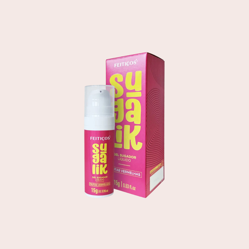 Gel Sugador Líquido Sugalik Saborizado 15g